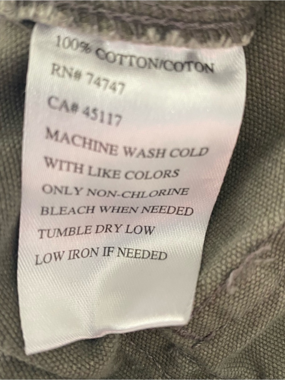 Men’s RED HEAD BRAND CO. Cargo Shorts Olive Size 40 - Picture 9 of 9